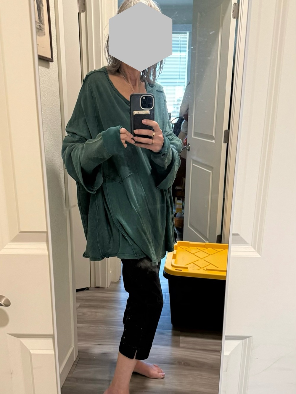 Free People We The Free Full Swing Tunic Top
Forest Green - Picture 2 of 3